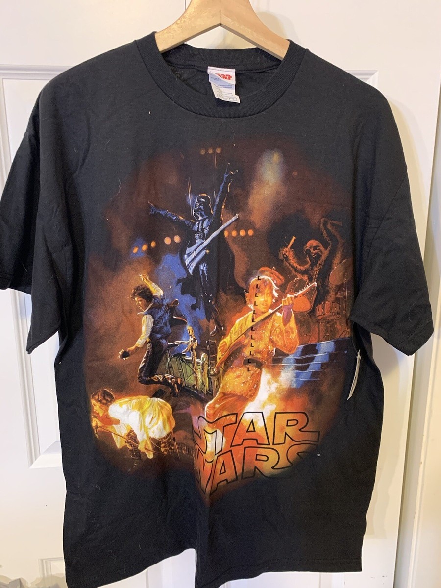 star wars rock band t shirt