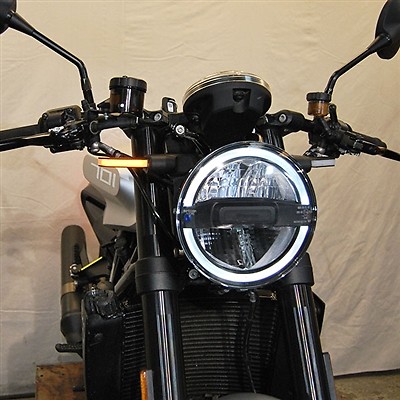 Husqvarna Vitpilen 701 Front Turn Signals Led Flash New Rage Cycles MotoGP - Picture 6 of 6
