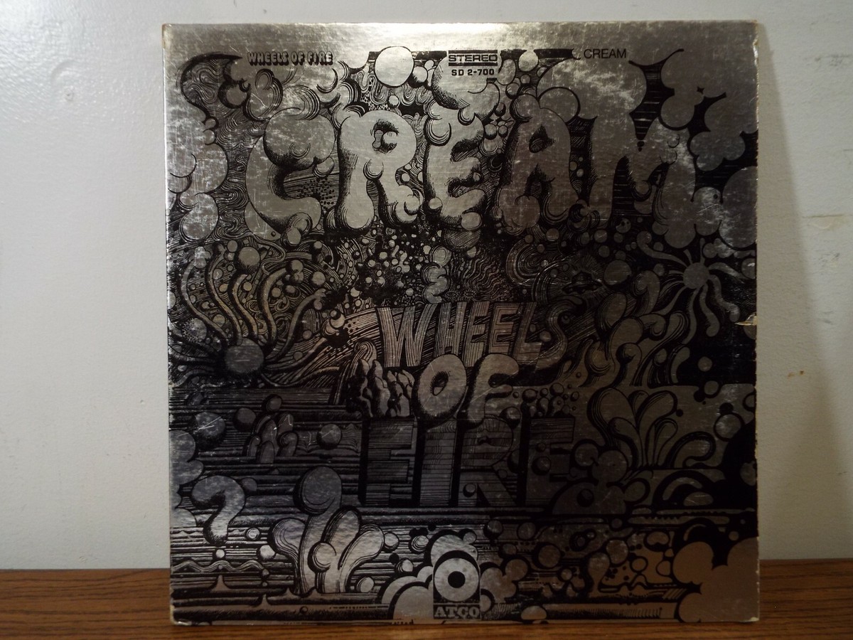 CREAM WHEELS OF FIRE LIVE AT THE FILLMORE 2XLP VINYL ALBUM