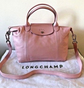 longchamp lamb leather bag