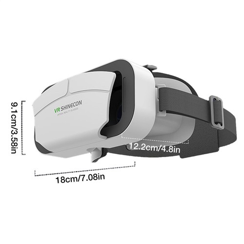 Phone VR Headset Adjustable VR Headset Comfortable VR Goggles/Glasses - Picture 12 of 12