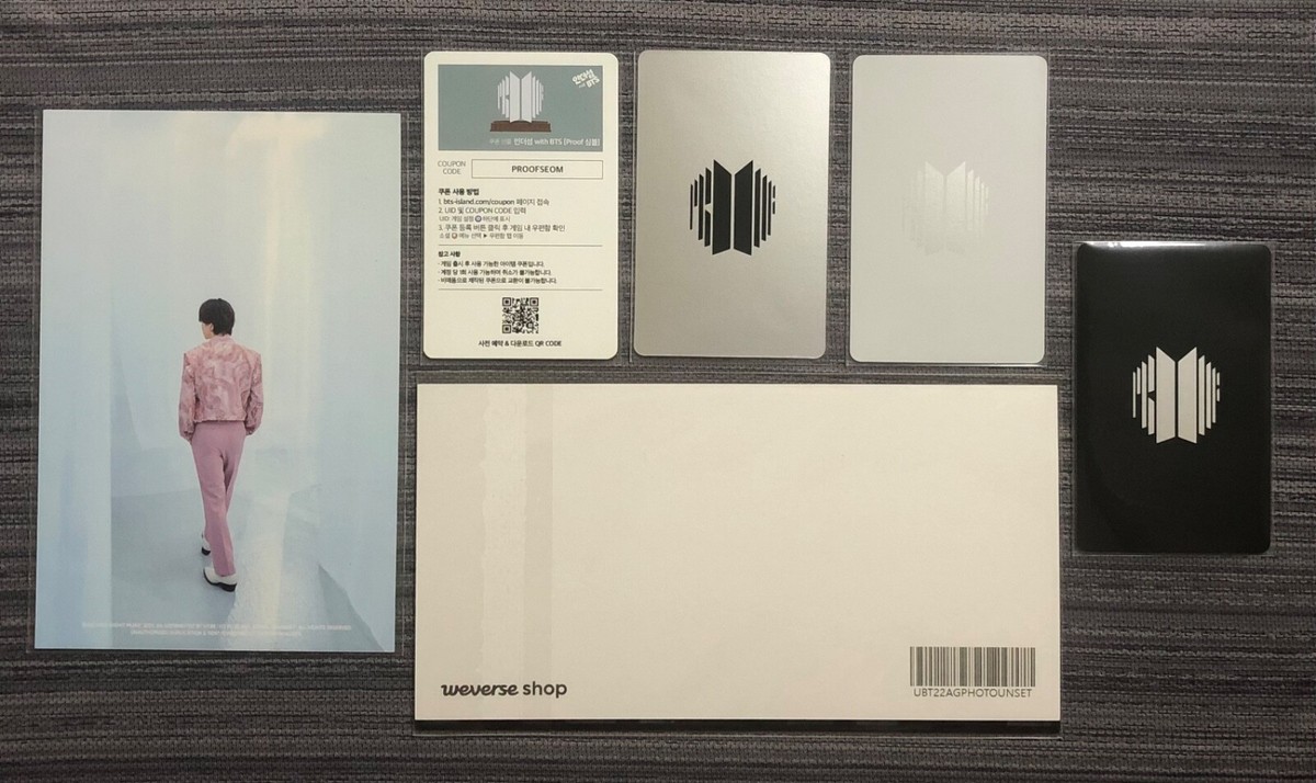 防弾少年団(BTS) - BTS Proof  JIMINセット BTS PROOF OFFICIAL JIMIN PHOTOCARD SET (6ea) | eBay
