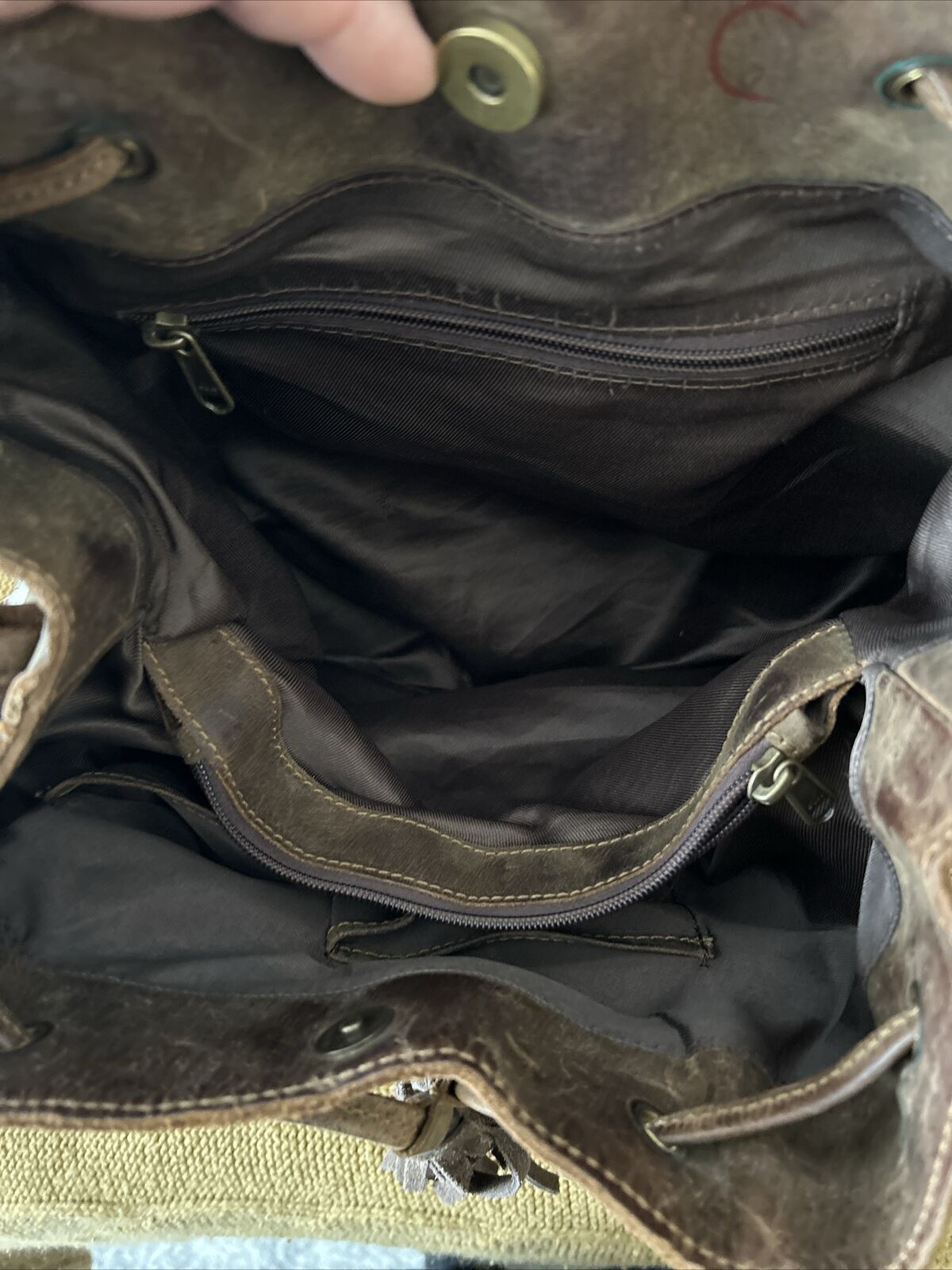 Unbranded Heavy Duty  Leather Shoulder Bag - image 8