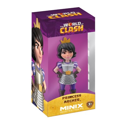 MINIX Clash Royal Princess Figur 12 cm Neu & Ovp