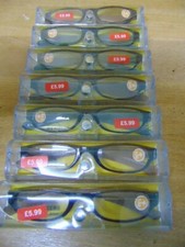 EX.TESCO READING GLASSES, +1.50 MAGNIFICATION.GOOD QUALITY.BUY 1 GET 6 FREE
