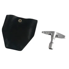 Vintage Made in Japan Drum Pearl Key 1960s Tempro MIJ Chrome Tuner Hex Tuning