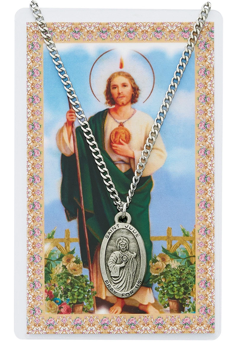 St jude patron saint of lost causes sale necklace