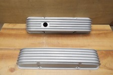 Cal Custom 40-2000 Sb Chevy 283-302-327-350 Aluminum Finned Valve Covers Vintage