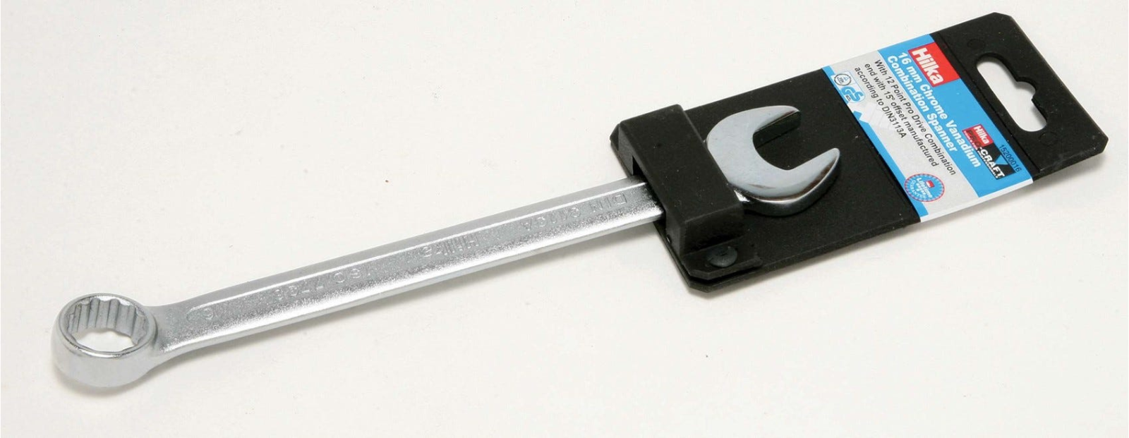 Hilka Chrome Vanadium Combination Spanner Metric Pro Craft 17mm