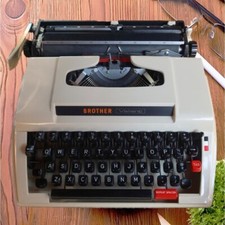 BROTHER Kana English Typewriter Operation Confirmed Antique Vintage thumbnail