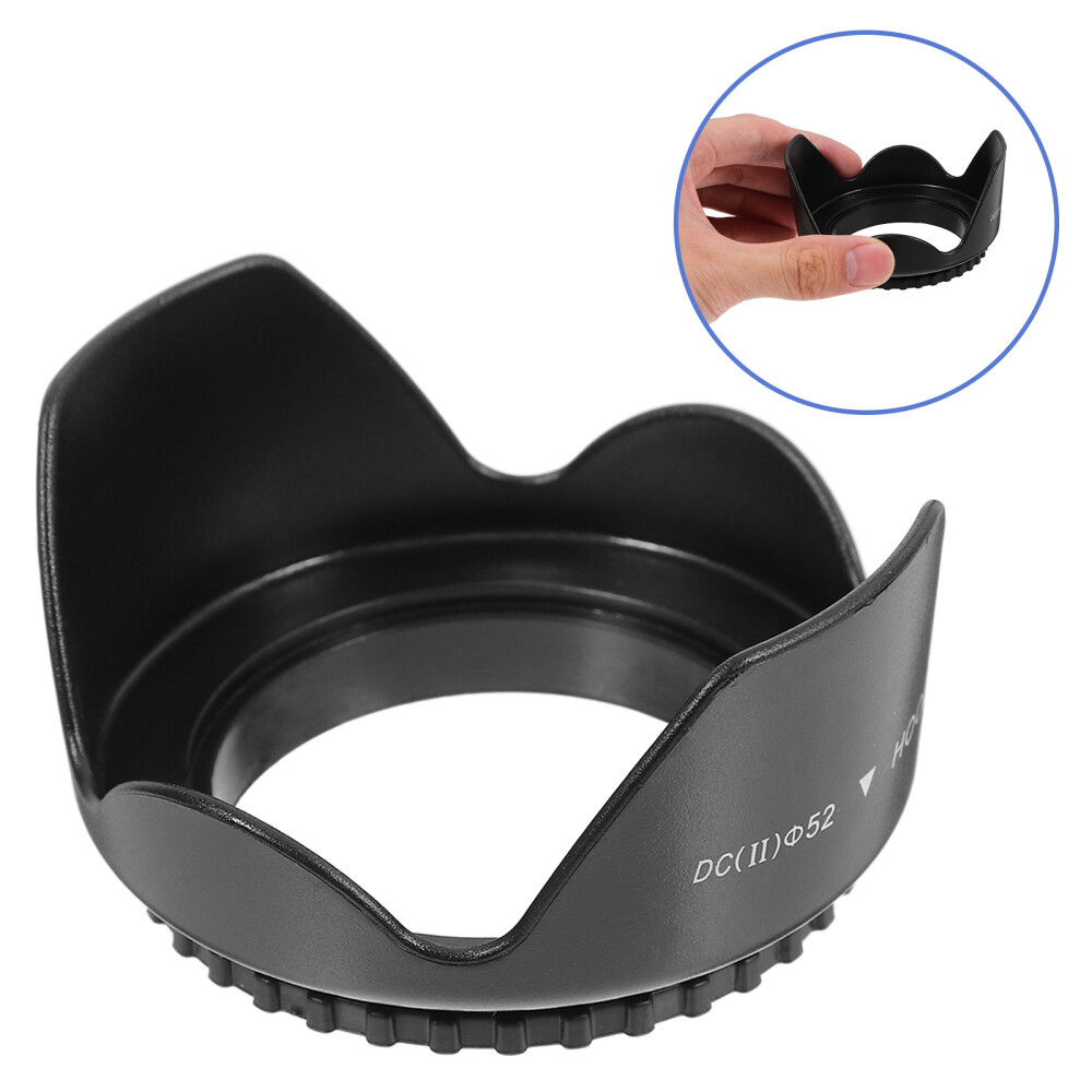 Creative Hood DSLR Lens Hood Camera Hood 52mm Lens Hood Camera