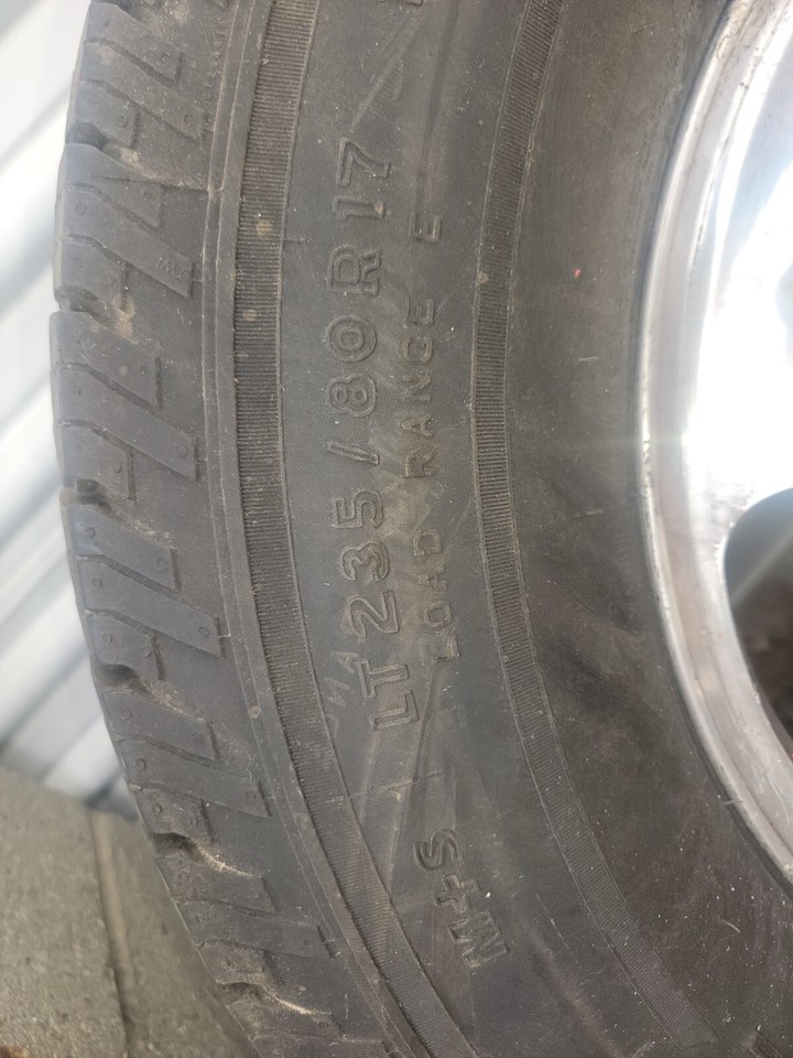 03 - 23 Factory Ford F250 F350 F450 F550 Dually wheels Rims 235/80R17 ...