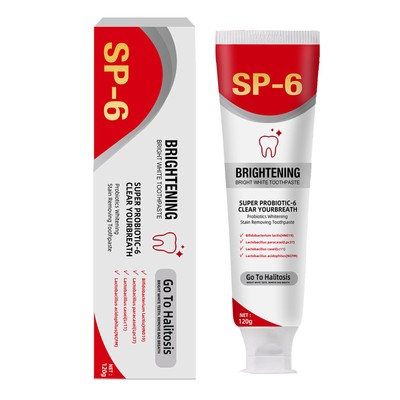 SP-6 Teeth Cleaning Gentle Toothpaste 120g Mild Fresh Breath Improvement