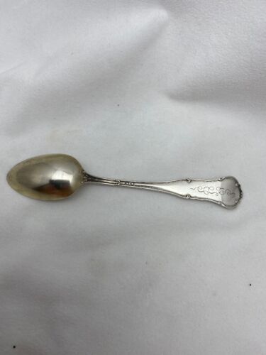 Antique ~ Sterling Silver .925 "New Jersey" State Souvenir 5 1/2" Spoon - Picture 3 of 11