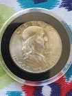 1951 D Franklin Half Dollar Silver 50c Circulated AU
