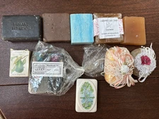 Lot of 11 Hand Made Soaps