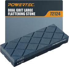 Large Flattening Stone, 120/320 Dual Grit Sharpening Stone Flatener, Diamond Gro