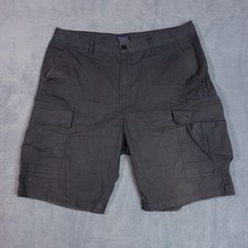 Levi's Cargo Shorts Mens 36 Charcoal Grey Ripstop Utility 23251-0060