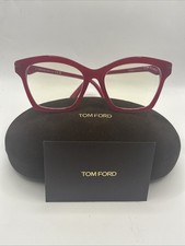 Tom Ford FT5965 B 075 BB Shiny Fuxia 53 mm Women's Eyeglasses Rx Able