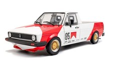 SOLIDO,VOLKSWAGEN Caddy MK.1 M Racing 1982 White and red, 1/18, SOL1803512