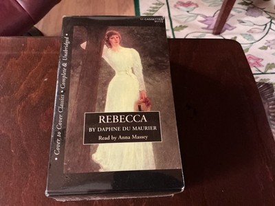 Rebecca Audio Book Daphne Du Maurier Read by Anna Massey 11 Cassettes Sealed