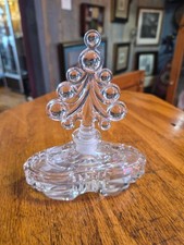 Vintage Art Deco Morlee crystal 5 1/4