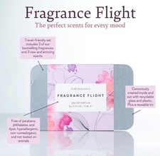 Pure Romance FRAGANCE FLIGHT- NEW 6 perfume scents with pheromones