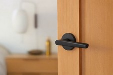 Emtek C5209HERUS19 Hermes Privacy Lever Conceal Disk Rosette Black NEW