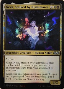 Neva, Stalked by Nightmares 209 Foil Wilds of Eldraine