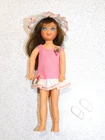 Barbie:  VINTAGE Brunette BENDABLE TUTTI Doll No Box!