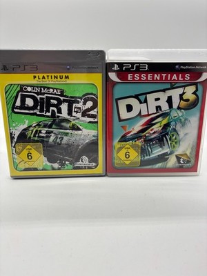 PS3 Playstation 3 Colin McRae Dirt 2 + Dirt 3 - in OVP