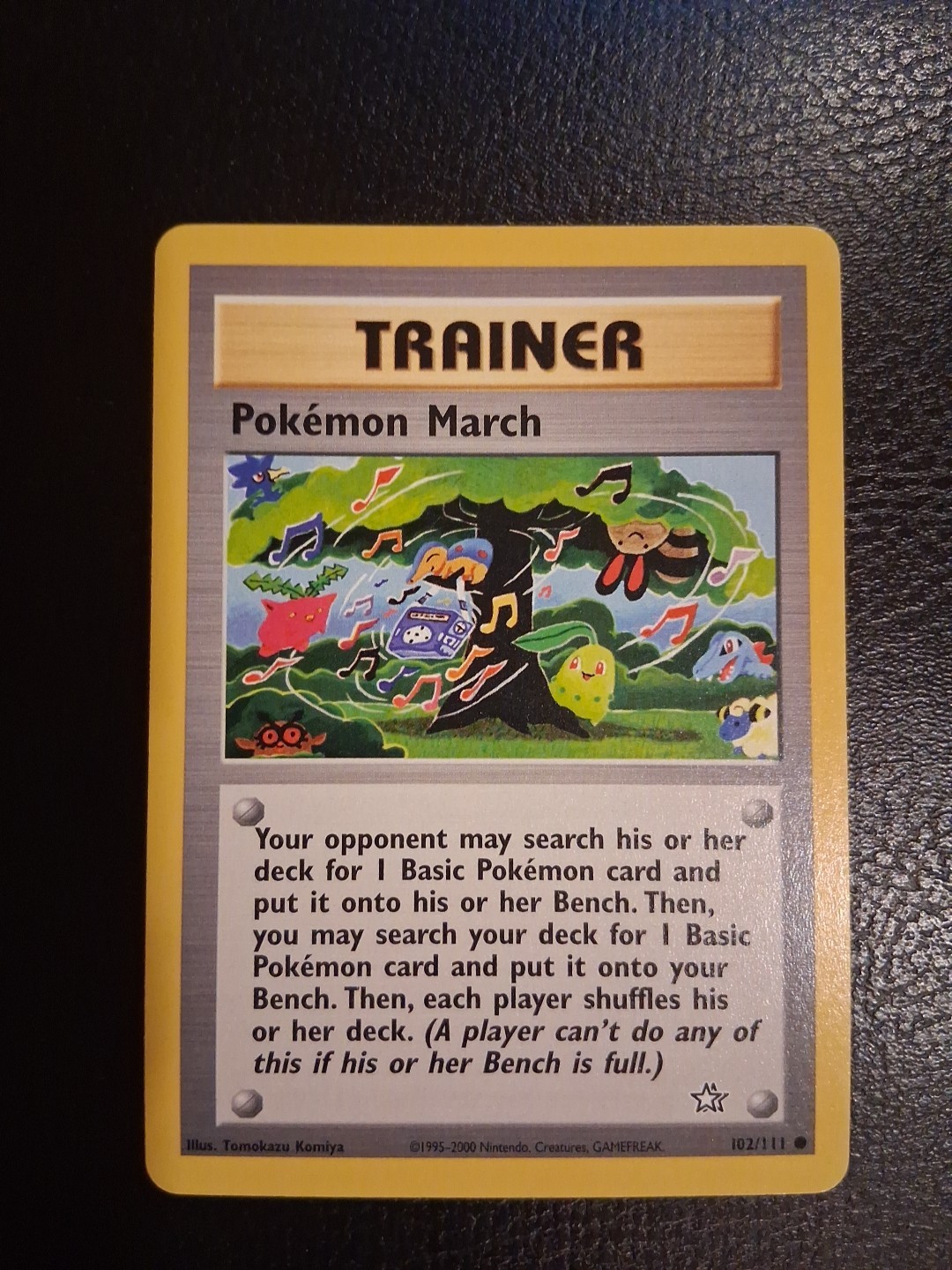 Pokemon March 102/111 Neo Genesis Regular