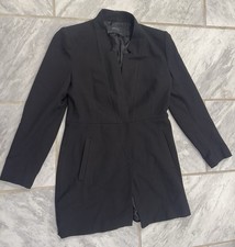 Zara Women  s Basic Collection Black Blazer Size M