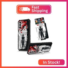 Dikoer for Samsung Galaxy S21 Ultra 6.8" Kickstand Case with Card Holder, Dual L