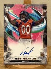 2024 Topps Inception Rookie Autographs Troy Franklin #RA-TF Magenta /99 (AU, RC)