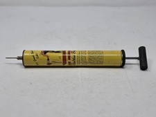 Vintage 1940s-1950s Dodger Joe Palooka Punchin' Bag Athletic Pump Tin Inflator