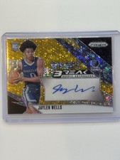 RARE 2024-25 Prizm Jaylen Wells RC Fast Break Gold Prizm Auto /10 Grizzlies SSP