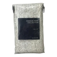 Hudson Park Tweed Texture EURO Sham STONE