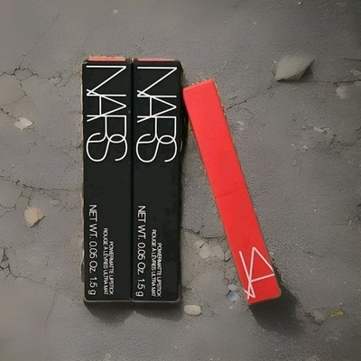 Nars  Powermatte Lipstick Feel My Fire 130 Lipstick 0.05oz X2