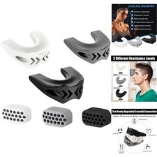 Jawline Exerciser for Men  Women 3 Resistance Levels Facial Toner Slimmer Set