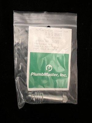 Plumbmaster T&S Brass Stem RH BRASS 16081 HOT 811-25