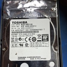 Toshiba MQ01ABD100 1TB 2.5" SATA 5400RPM Internal Laptop HDD Advanced Format
