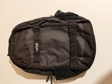 VANS Black Mens Backpack Zip Buckle Closure S...