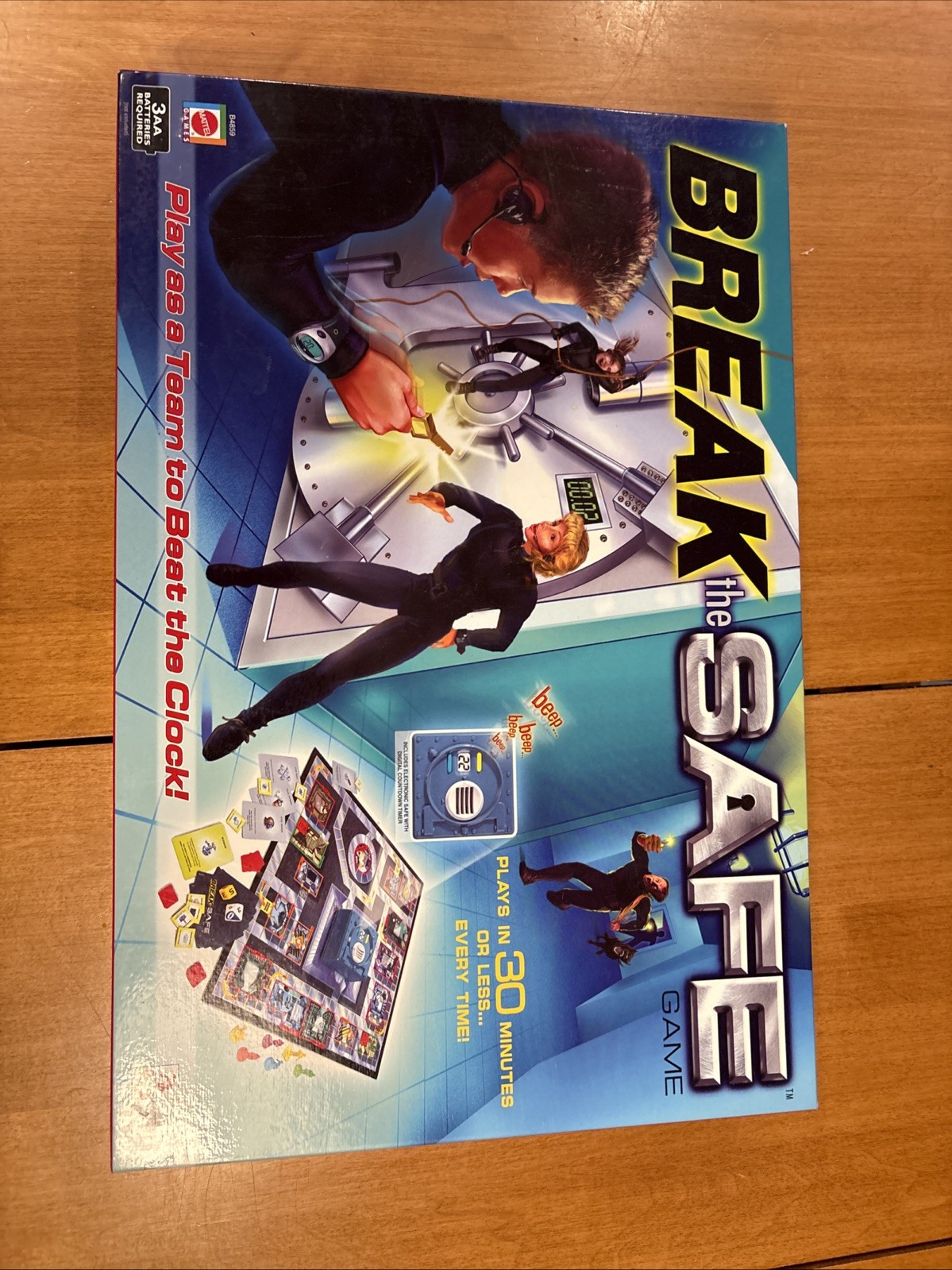 Break the Safe COMPLETE Mattel 2003 Family Kids Board Game