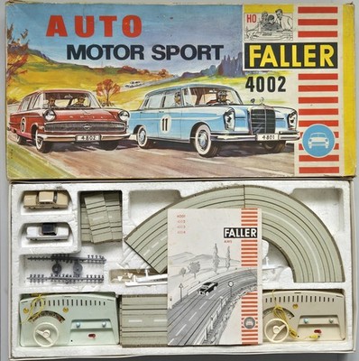 Faller 4002 ~~ Geschenkpackung  mit Cadillac und Opel Diplomat #DEZ4469
