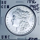 1886 BU GEM MORGAN SILVER DOLLAR UNC MS+++ U.S. MINT RARE COIN 8749