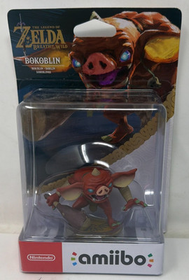 Bokoblin Amiibo Breath of the Wild Nintendo Brand New In Damaged Box!