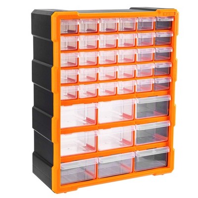 Amazon Basics Wandschrank mit Schubladen und Ordnungssystem