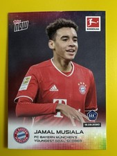 Jamal Musiala 2020-21 Topps Now Bundesliga Rookie Card RC #6 A. rookie card picture