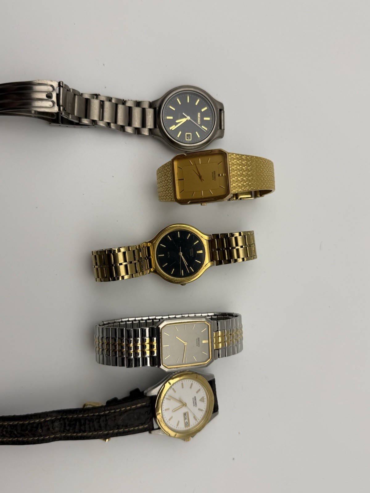 Repair For Seiko watches of Lot Parts (5) Or - vintagewatches.pk